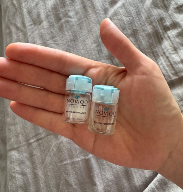 Sistema de Colágeno Nano-Seda Liofilizado Antirrugas