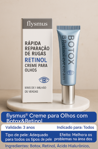 Creme para os olhos, linhas finas, rugas, olheiras, manchas escuras e antienvelhecimento diário