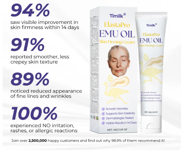 Creme Firmador de Pele Avançado ElastaPro Emu Oil