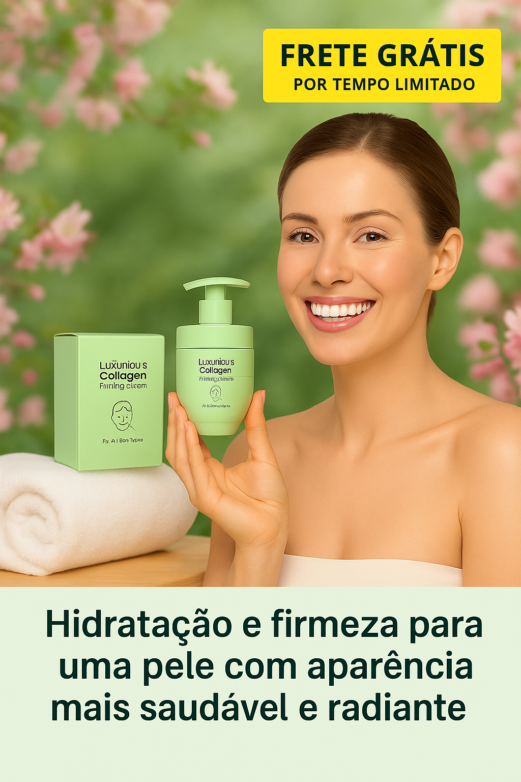 Creme Firmador Luxurious Collagen para Flácidez da Pele