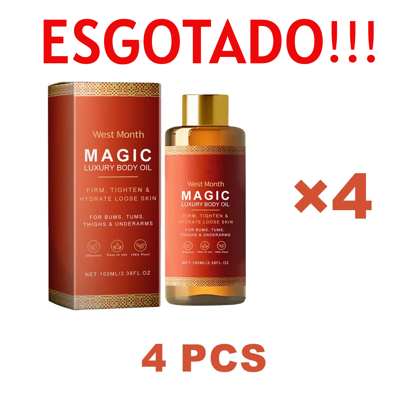 Óleo Corporal Mágico de Luxo STDIE™