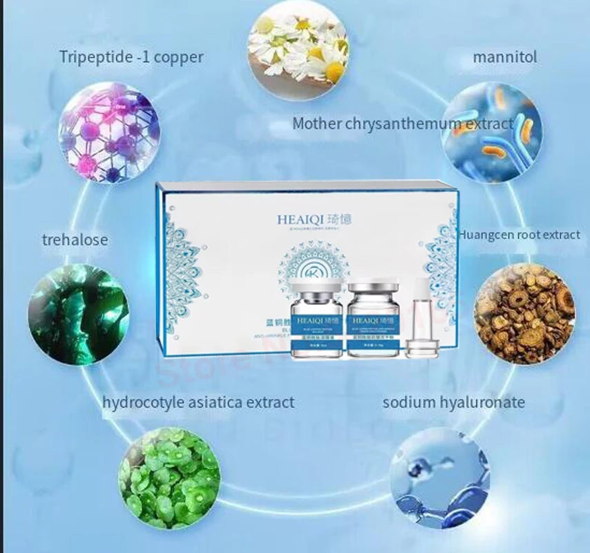 Sistema de Colágeno Nano-Seda Liofilizado Antirrugas