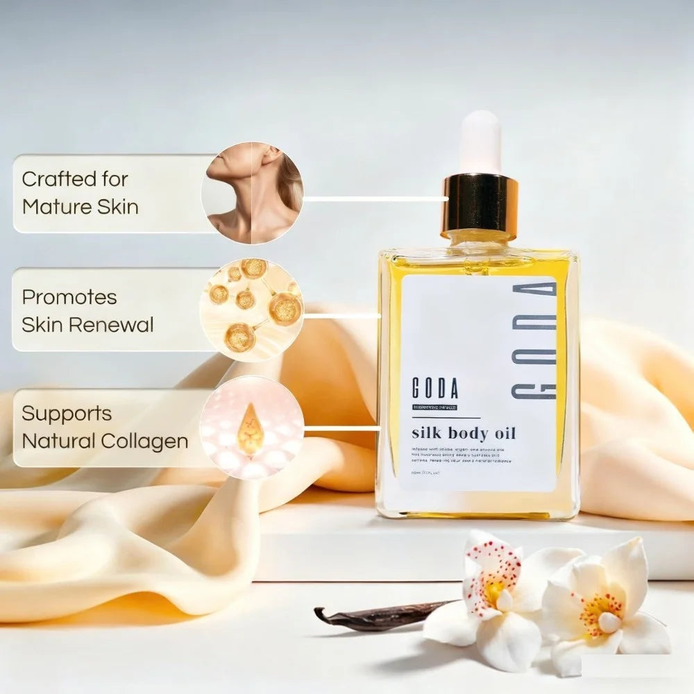 SILK BODY OIL Original Zvoevo - Reduz rugas e restaura a elasticidade