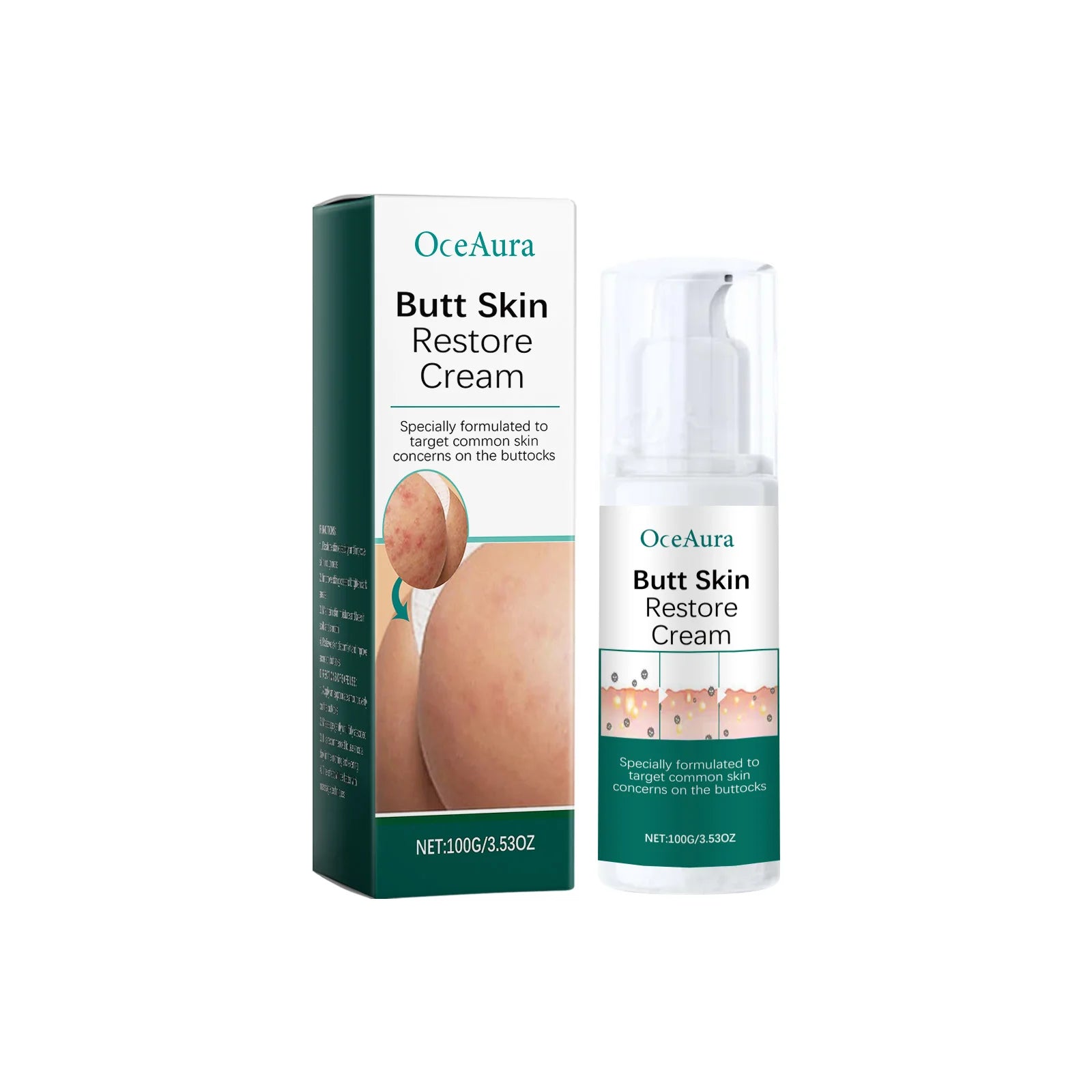 Creme para tratamento da pele do bumbum AEXZR®