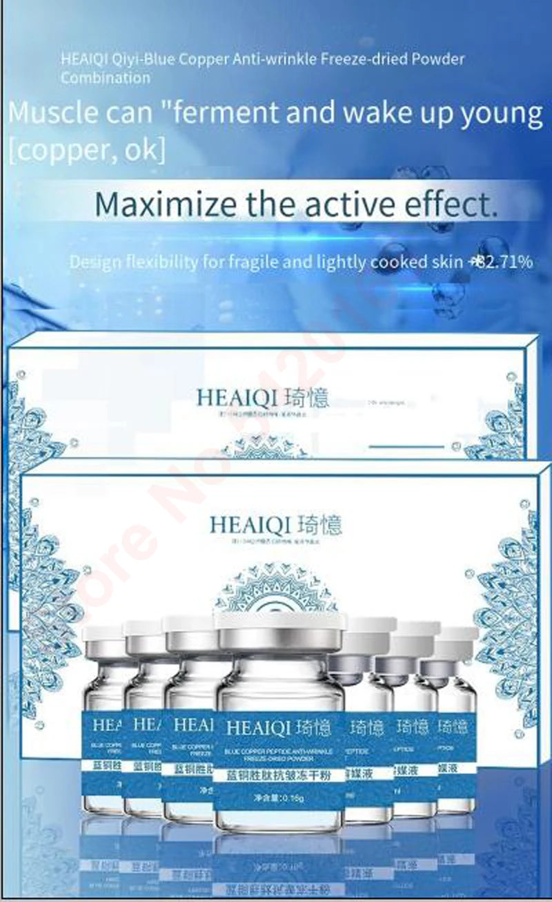 Sistema de Colágeno Nano-Seda Liofilizado Antirrugas