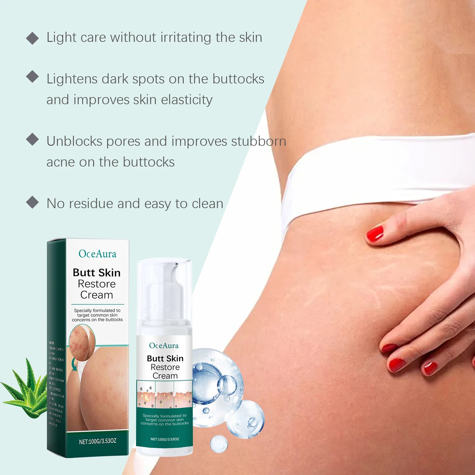 Creme para tratamento da pele do bumbum AEXZR®