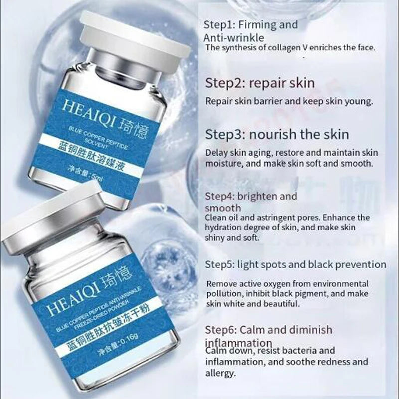 Sistema de Colágeno Nano-Seda Liofilizado Antirrugas