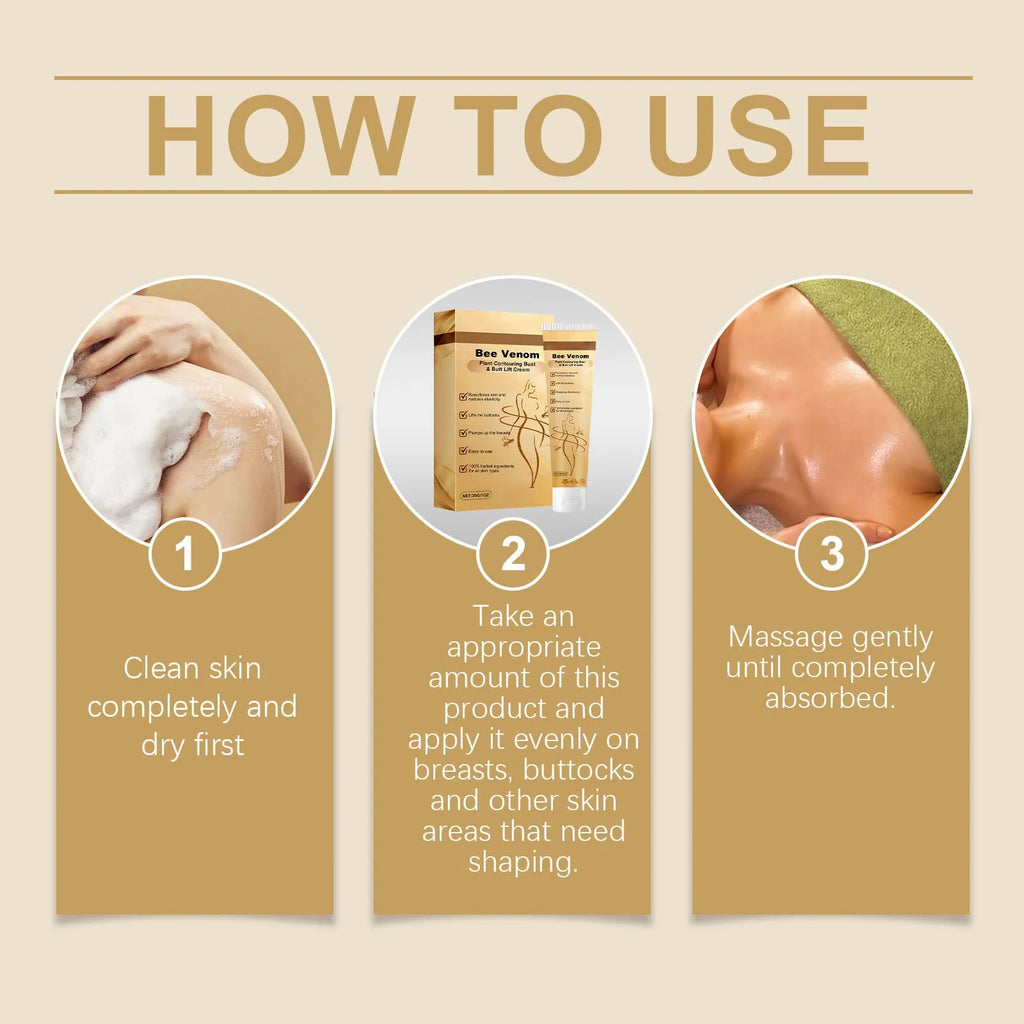 Bee Venom Creme para Cuidado dos Seios