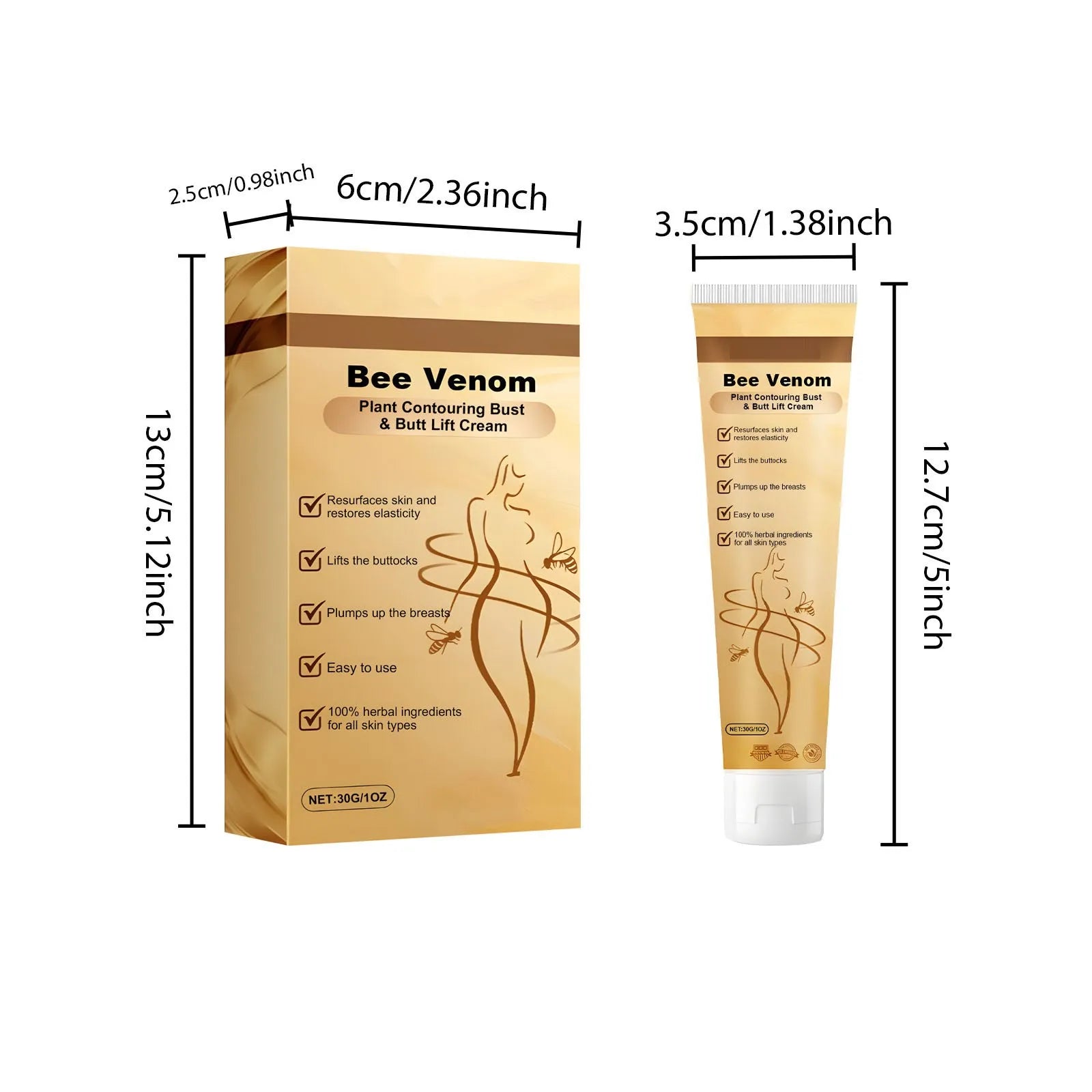 Bee Venom Creme para Cuidado dos Seios