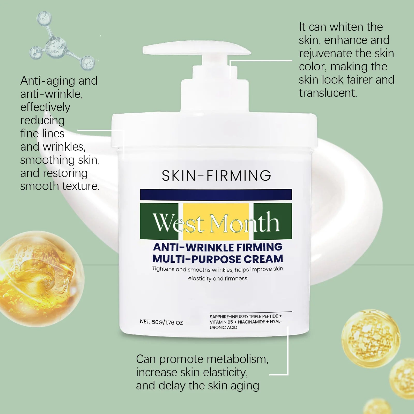 Creme corporal Avançado para Flacidez