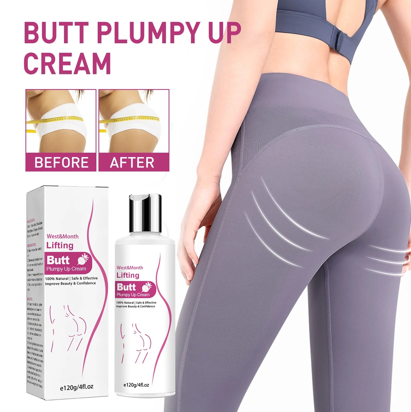 Creme de Aumento de Bumbum Lifting BUTT Cream