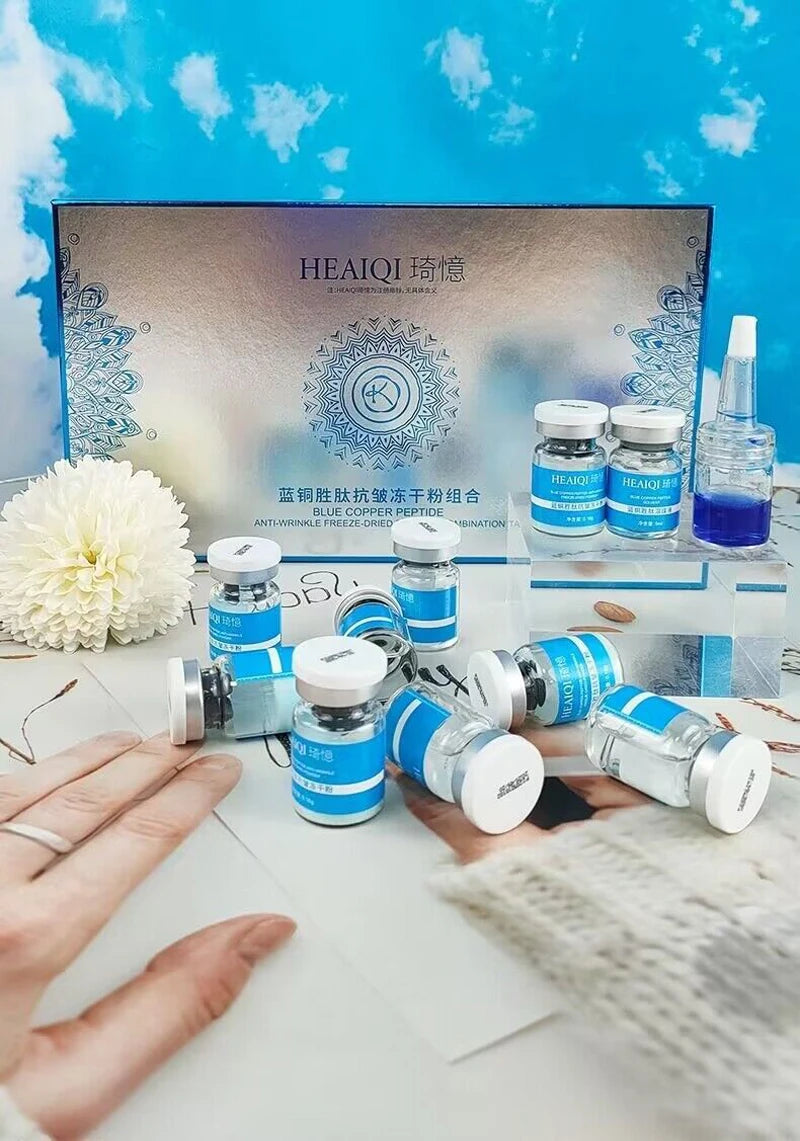 Sistema de Colágeno Nano-Seda Liofilizado Antirrugas