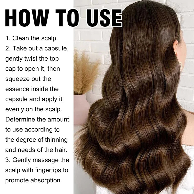 Cápsulas avançadas de crescimento capilar